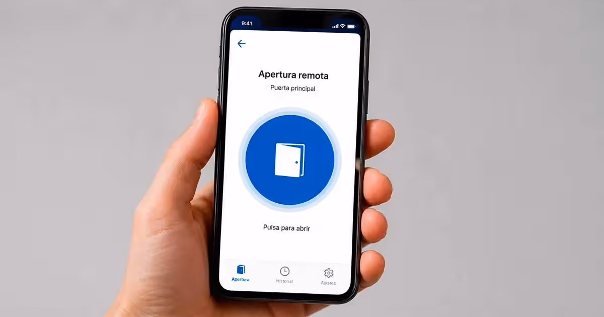 Aplicación móvil para control de accesos en comunidades en Palma de Mallorca.